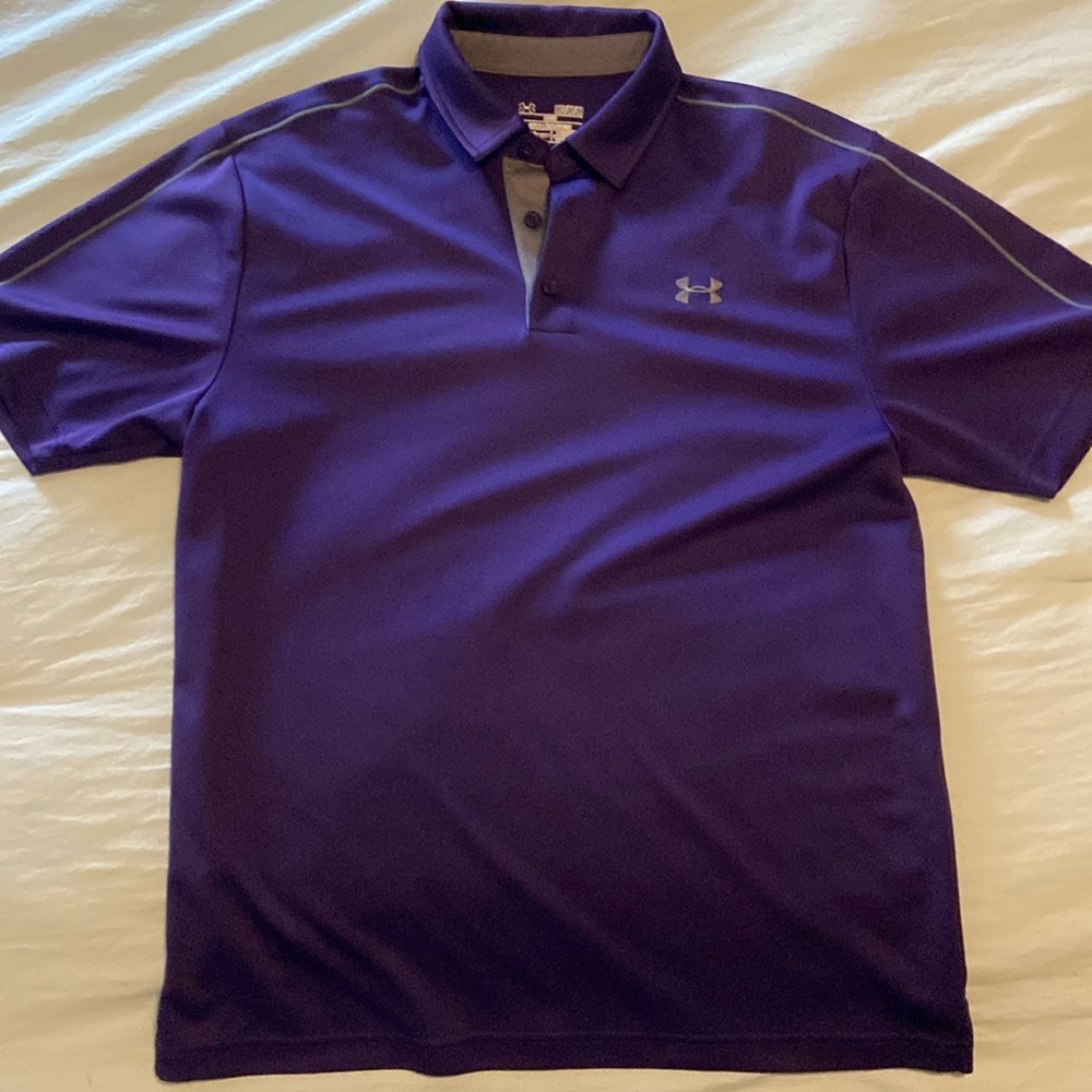 Under Armour Golf Polo - Purple